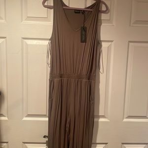 Olive Green Jumpsuit w/ Pockets